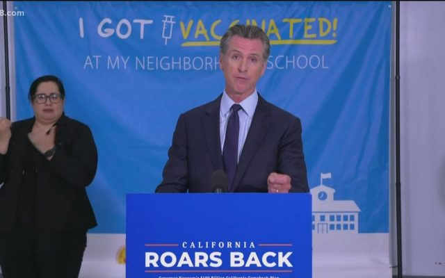Governor Gavin Newsome Introduces Vaccination Jackpot To Help Increase Vaccination Numbers Across The State!