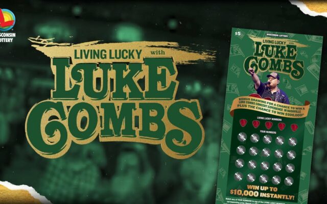 Luke Combs Scratch-Off Lottery Tickets Are Now A Thing