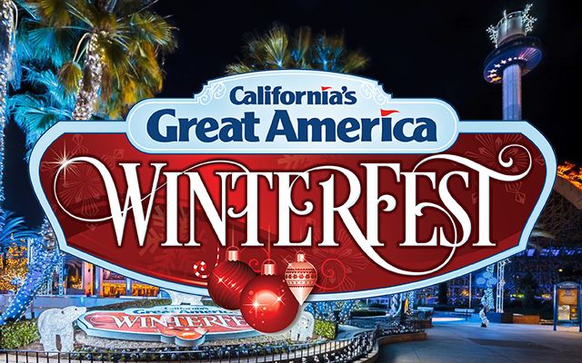 Win your family 4 pack of tickets to enjoy California's Great America's Winterfest