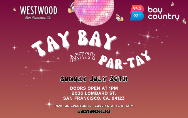 <h1 class="tribe-events-single-event-title">TAY BAY Day After Par-TAY @ Westwood Gold</h1>